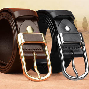 Cinturón de Cuero de Alta Calidad para Hombre, Cinturón Casual y Formal, Construcción Duradera Premium - Product Image 6