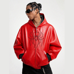 Veste en cuir personnalisée pour homme, modèle 2026, décontractée, coupe ajustée, élégante, vêtement masculin - Product Image 1