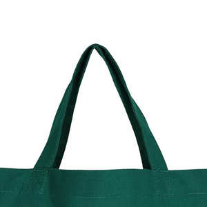 New Unique Custom Logo And Size Shopping Short Handle <b>Bag</b> Comfortable 100% Cotton Reusable Shoulder Hand Carry - Product Image 4