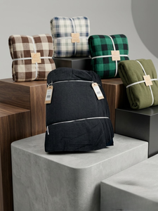 Tela de Punto Premium con Diseño de Panal de Abeja - Lana Acro de Alta Calidad para Confección de Chaquetas - Product Image 5