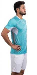 เสื้อเบสบอลสไตล์อเมริกันแบบยูนิเซ็กซ์ ระบายอากาศได้ดี แห้งเร็ว เหมาะสำหรับการฝึกซ้อมและการแข่งขัน ซับเหงื่อได้ดี เสื้อฟุตบอล 100% - Product Image 2