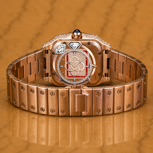 Reloj de Lujo para Hombre con Diamantes Moissanite, Completamente Adornado con Piedras VVS, Reloj de Pulsera - Product Image 4