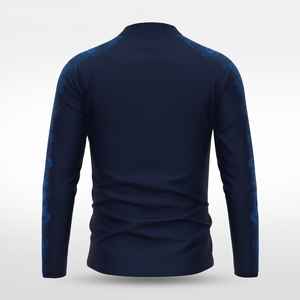 Chaqueta Deportiva Casual para Hombre, Ligera, de Nailon/Poliéster, con Cierre de 1/4, Sublimación y Diseño Personalizado - Product Image 2