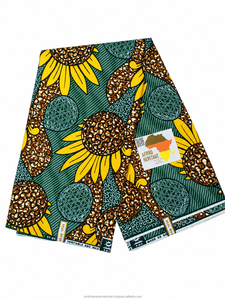 Wholesale African Ankara Wax Fabric Printed Textile for Dresses Clothing Garments Sewing Fashion and DIY - Product Image 3