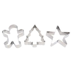 Juego de Cortadores de Galletas Personalizados de Fantasía, 100% Acero Inoxidable, Juego de Cortadores de Galletas, Moldes para Galletas, Herramientas para Pasteles, Más Vendidos - Product Image 1