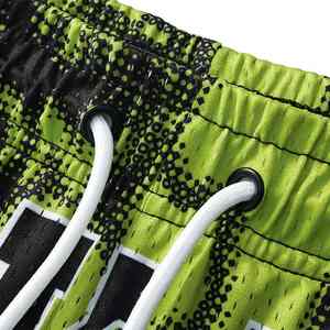 Pantalon de basketball unisexe personnalisé, coupe ample en mesh, séchage rapide, sublimation, vêtements de sport pour la gym - Product Image 3