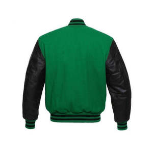 Veste de baseball varsity personnalisée avec logo OEM pour homme, imperméable, respirante, boutonnée, pour l'hiver, pour adultes - Product Image 6