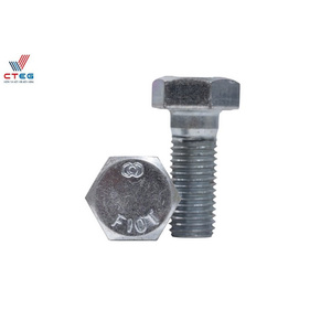 Vis hexagonales structurelles classe 8.8 et 10.9 F10T en acier au carbone haute résistance, fabriquées au Vietnam pour la construction en acier - Product Image 1