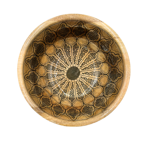 Enamel Print <b>Wooden</b> Bowl Beautiful <b>Butterfly</b> Design American Style For Food Serving Hotel Party Use Soup Pasta Dinnerware Bowls - Product Image 2