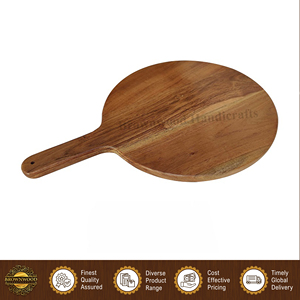 Tabla de Cortar de Madera de Acacia 100% Natural, Diseño Único Hecho a Mano, de la Mejor Calidad, para Cortar Verduras y Frutas en la Cocina - Product Image 3