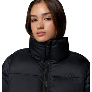 <b>Women</b> Modern Puffer <b>Coat</b> 315 GSM Nylon Quilted Insulated Winter Jacket Water Resistant <b>Lightweight</b> Warm Casual Urban OEM Private - Product Image 6