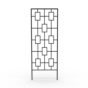 Classic Iron Trellis Rectangle Shape Painted Surface Durable for Plant Garden Outdoor Use - Product Image 5