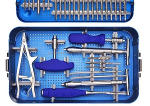 Juego de Instrumentos Quirúrgicos Ortopédicos de Precisión Mundial, Kit Manual de Extracción de Tornillos de Titanio, Certificado CE ISO13485 Clase I - Product Image 4