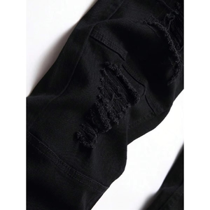 Jeans Ajustados de Alta Calidad al Por Mayor, Jeans Personalizados para Hombre, Estilo Casual, Ropa Urbana para Hombre - Product Image 3