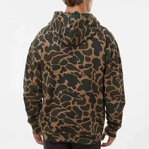Sudadera con Capucha de Camuflaje de Moda, Personalizada con Logotipo OEM, Transpirable, de Algodón, con Estampado de Camuflaje Real, para Invierno - Product Image 2