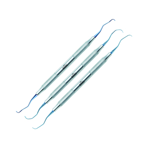 เครื่องมือทันตกรรมสำหรับโรคปริทันต์ รุ่น Professional 7EA Multicolor Scaler Gracey Curette คุณภาพระดับพรีเมียม โดย DADDY D PRO ได้รับมาตรฐาน CE & ISO - Product Image 1