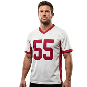 Camiseta de Lacrosse Personalizada para Hombre, Sublimada, con Cuello en V, de Malla, para Entrenamiento, de Alta Calidad, al por Mayor - Product Image 6