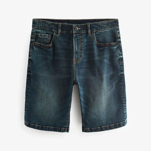 Shorts en jean pour homme, nouvelle conception, haute qualité, fermeture éclair, écologiques, personnalisés, denim délavé. - Product Image 1