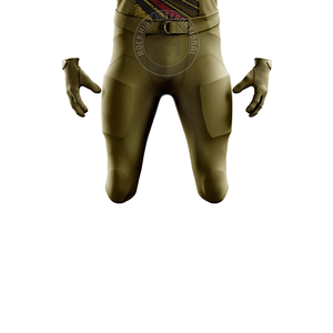 Team Style American Football Uniform Polyester <b>Fabric</b> Comfortable Fit <b>Strong</b> Build Suitable for Training Tournaments - Product Image 6