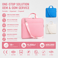 Sac à documents ignifuge robuste avec sangle, sac à main en fibre de verre enduite de silicone, protection étanche pour tablette, pour fournitures de bureau
