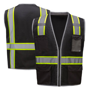 Construction Workwear High Visibility Waterproof Safety Vest Reflective Stripes Hi Vis Safety Vest by <b>Star</b> Crystal Enterprises - Product Image 6