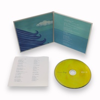 Service d'impression de couvertures de CD musical en carton avec finition mate personnalisée