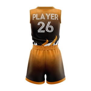 Conjunto de Uniforme de Baloncesto Sublimado Personalizado, Transpirable, 100% Poliéster, Corte Atlético, Ropa Deportiva para Equipos Femeninos, Pantalones Cortos con Cintura Elástica - Product Image 2