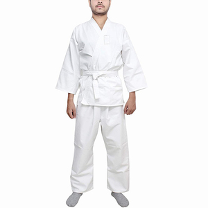 Ensembles d'uniformes de BJJ en gros – Kimono Gi en polyester/coton non blanchi, couleur et logo personnalisés, vêtements d'arts martiaux unisexes pour adultes - Product Image 1