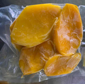 Tranches de mangue individuellement surgelées, morceaux naturellement sucrés, sans additifs, parfaits pour les smoothies/Mme Lima - Product Image 2