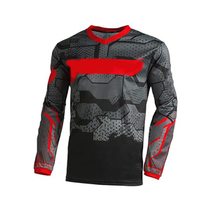 Top Selling Breathable MTB Jerseys Custom Made Dirt Bike Jerseys Shirts for MX Off-<b>road</b> Cycling Motocross Jerseys - Product Image 3