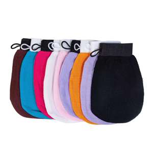 Guantes Exfoliantes de Seda Cruda, Guantes de Spa para el Cuerpo, Eliminador de Células Muertas de la Piel, Guantes de Baño, Exfoliante de Masaje para Ducha - Product Image 6