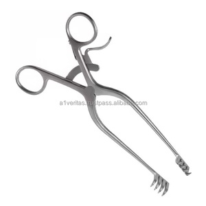 Instrumento Retractor Quirúrgico de acero inoxidable reutilizable Manual de autorretención VERITAS Adson de alta venta, certificado CE - Product Image 1