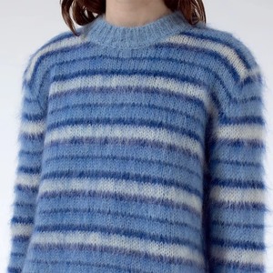Pull en maille à col en V pour femme, manches longues, coupe ample, décontracté, doux, pour l'automne et l'hiver, usage quotidien, vente en gros, OEM, personnalisé, premium - Product Image 2