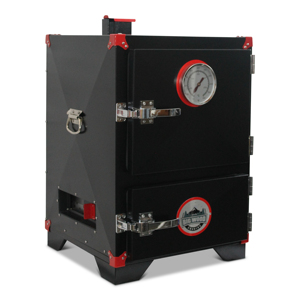 Four à charbon portable, double paroi isolée, pour fumer et cuisiner, adapté pour les barbecues intérieurs et extérieurs - Product Image 3