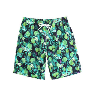 กางเกงชายหาดขายส่งสำหรับผู้ชาย โพลีเอสเตอร์ 100% สีพื้น เอวกลาง สวมใส่สบายในฤดูร้อน แห้งเร็วและระบายอากาศได้ดี - Product Image 1