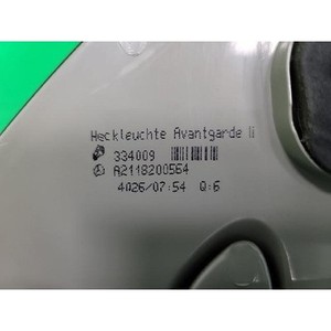 ชุดไฟท้ายซ้าย E-class มือสอง ของแท้ OEM A2118200564 - Product Image 4