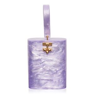 Elegante Bolso de Mano de Resina para Mujer, Artesanía Ecológica para Fiestas - Product Image 5