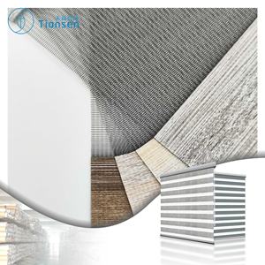 पर्यावरण के अनुकूल ज़ेबरा पर्दे अंधा कपड़े खिड़की में नेत्रहीन ब्लैकआउट को रोल करते हुए छत - Product Image 1