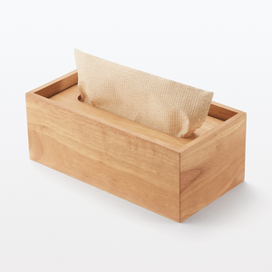 Boîte à mouchoirs en bois d'acacia de haute qualité avec logo personnalisé, support de rangement en bois pour mouchoirs, pour la cuisine ou le bureau - Product Image 1