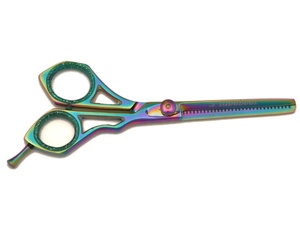 Échantillon gratuit vendeurs en gros Logo personnalisé Ciseaux de coiffeur japonais en acier inoxydable Ciseaux de coupe de cheveux professionnels - Product Image 3