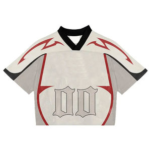 Camiseta de fútbol americano moderna con estampado sublimado personalizado, camiseta de fútbol americano con estampado por sublimación personalizado - Product Image 2