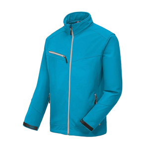 Veste softshell d'extérieur avec coutures renforcées et tissu durable, fabrication OEM disponible - Product Image 3