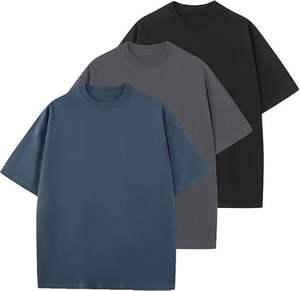 Camiseta Deportiva Personalizable de Manga Corta para Hombre, Cuello Redondo, Tejido Transpirable, 100% Algodón, Ropa Casual de Verano, Gran Venta - Product Image 3