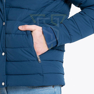 Veste matelassée en nylon et polyester, best-seller, veste matelassée sur mesure, veste d'hiver matelassée durable - Product Image 6