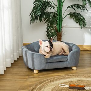 Sustainable Comfortable Pet Bed Miniature Washable and Removable <b>Cushion</b> Waterproof Cover for <b>Small</b> Dogs and Cats Gray - Product Image 2
