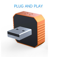 Adaptateur sans fil 4 en 1 pour CarPlay, Android Auto, Mirror Link, Dongle Airplay, Plug and Play, connexion automatique, interface de réception vidéo