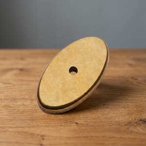 Poignée de tiroir ovale en laiton antique au design moderne, quincaillerie en métal massif pour porte d'armoire, commode, usage domestique ou de bureau - Product Image 6