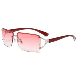 RTS New High Quality Luxury Frameless UV Protection <b>Sunglasses</b> for Men and Women's Sun Glasses Trendy 2026 - Product Image 6