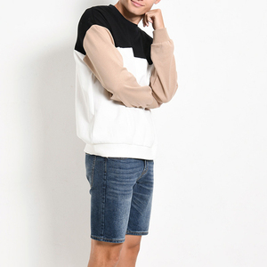 Sweat-shirts en molleton surdimensionnés à épaules tombantes avec étiquette personnalisée, 100 % coton de luxe pour homme, hiver 2026 - Product Image 3
