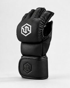 ถุงมือหนัง MMA แบบเปิดนิ้ว สกรีนโลโก้ได้ สำหรับฝึกซ้อม ต่อยมวย ต่อสู้ พร้อมสายรัดข้อมือ ขายส่ง ระดับมืออาชีพ - Product Image 4